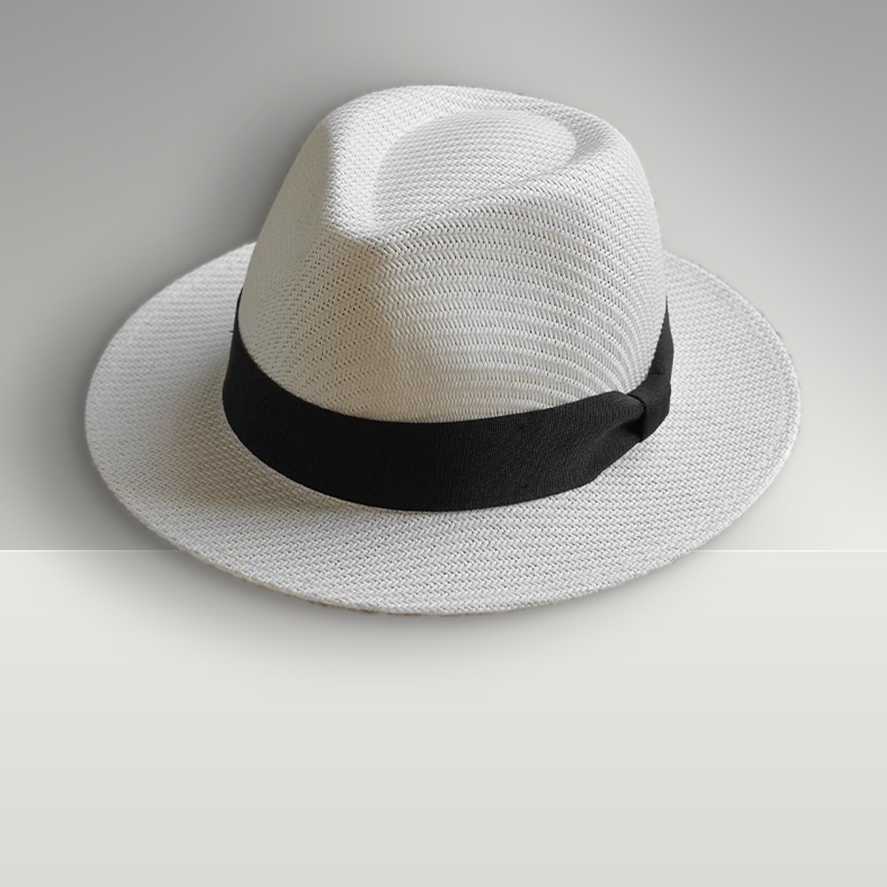 SORREL — Fine straw braid hat