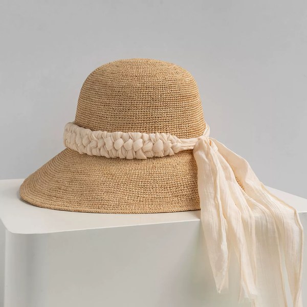 MAREN — Raffia hat