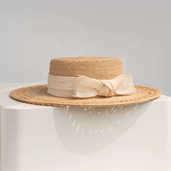 THISTLE — Raffia hat