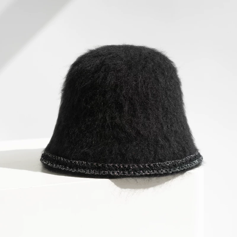 MAISON — Rabbit-hair bouclé hat